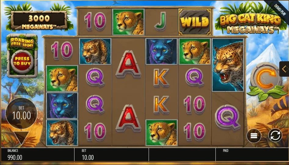  - Big Cat King Megaways          